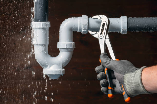 Professional Gas Line Repair technician working in Gerton, NC